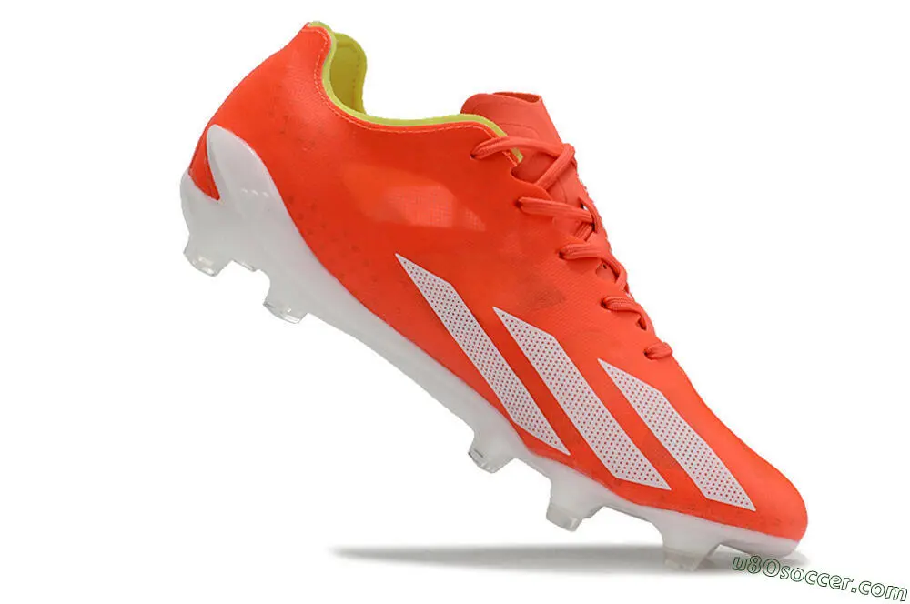 X CRAZYLIGHT＋ FG adidas X Crazylight+ FG - Lucid Lemon/White/Solar Red - Mens